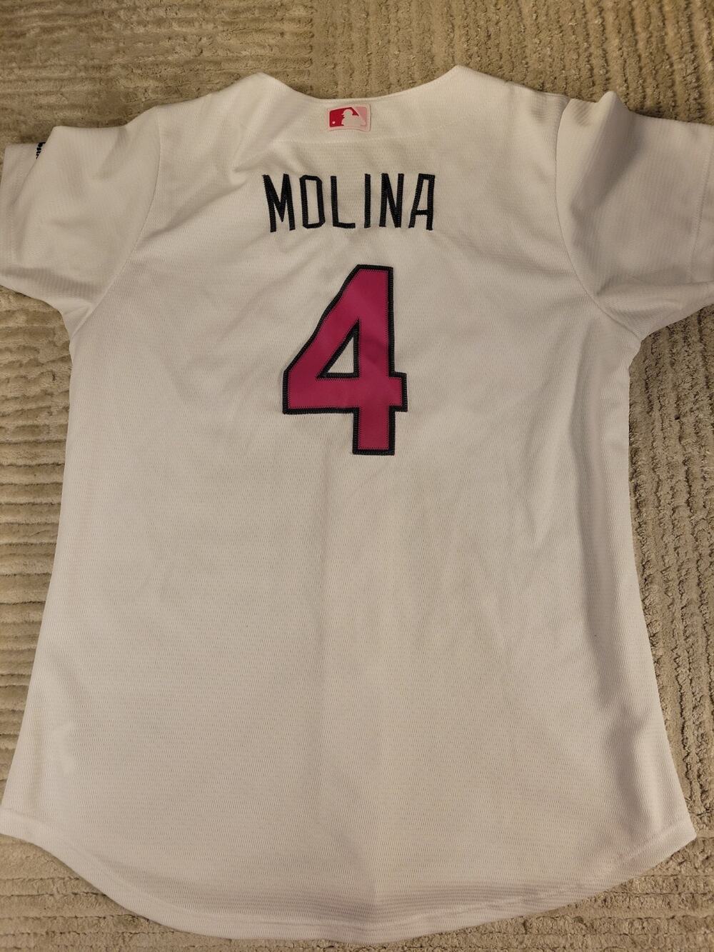 Majestic Yadier Molina St. Louis Cardinals Jersey Baseball MLB Womens Medium